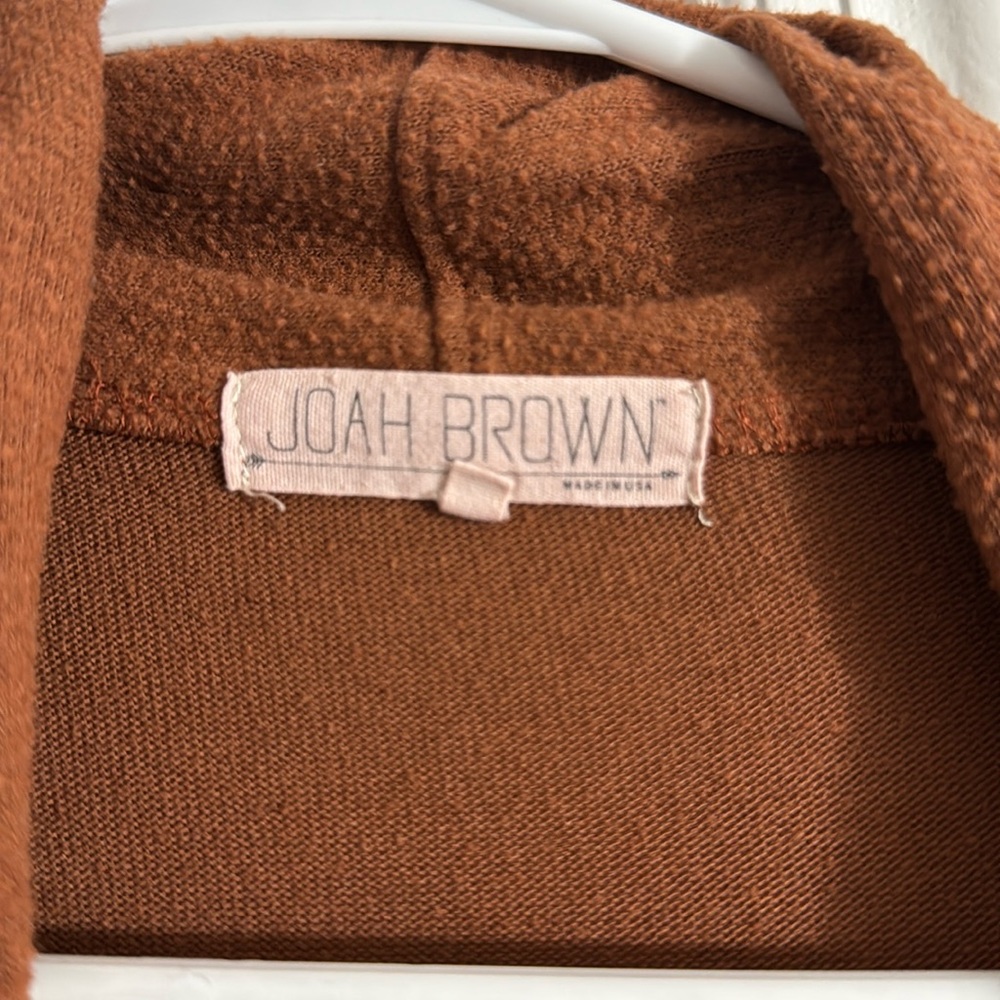Joah Brown Rust Cardigan - Picture 6 of 10